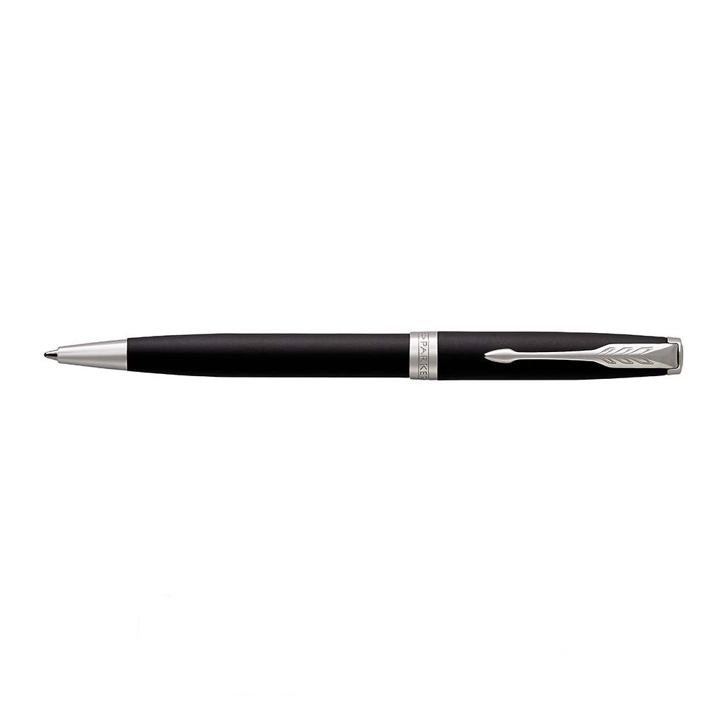 Parker Sonnet Metal & Black GT Rollerball - Rollerball | Appelboom.com